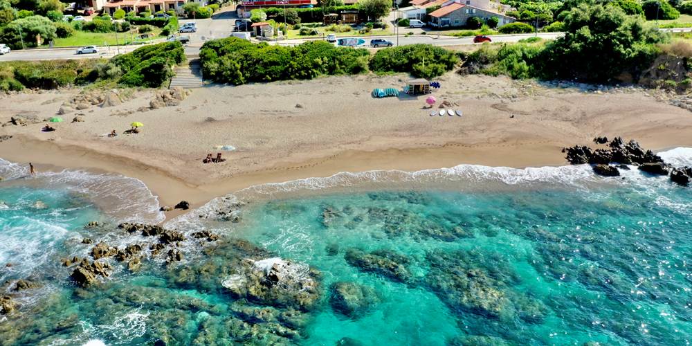 Abbartello kayak paddle Corse paillottevue A Capanna