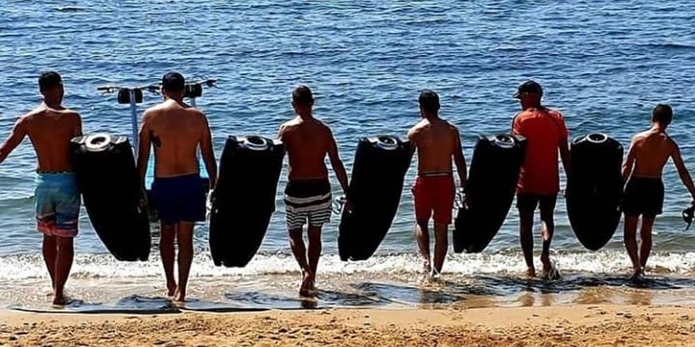 ECO GLISS SEABOB EN GROUPE