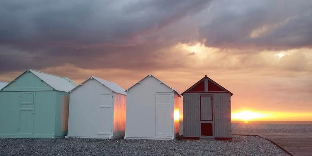 Cayeux sur Mer en Baie de Somme gites La Baie des Remparts en France