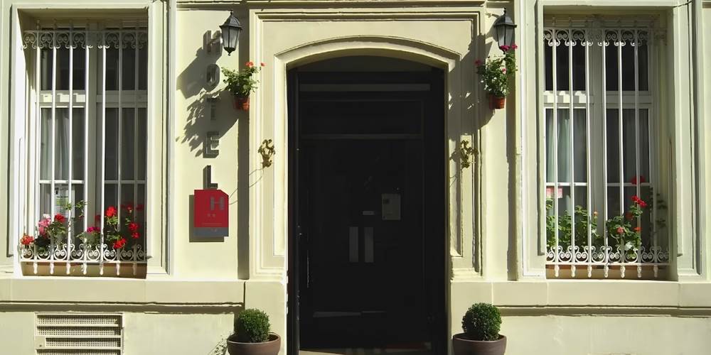 Entrée Hotel Jean Bart Paris 6