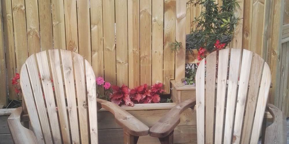 Coin repos extérieur