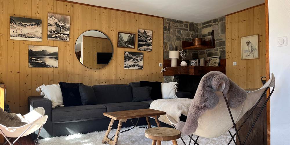 Détente confortable après le ski