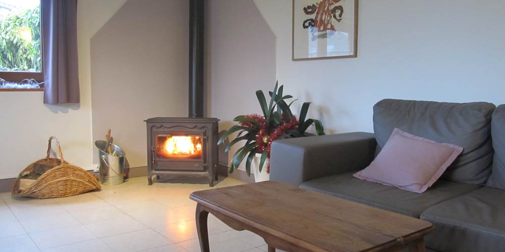 Poêle à bois - Gîte du Petit Coq - aux3nidsfleuris