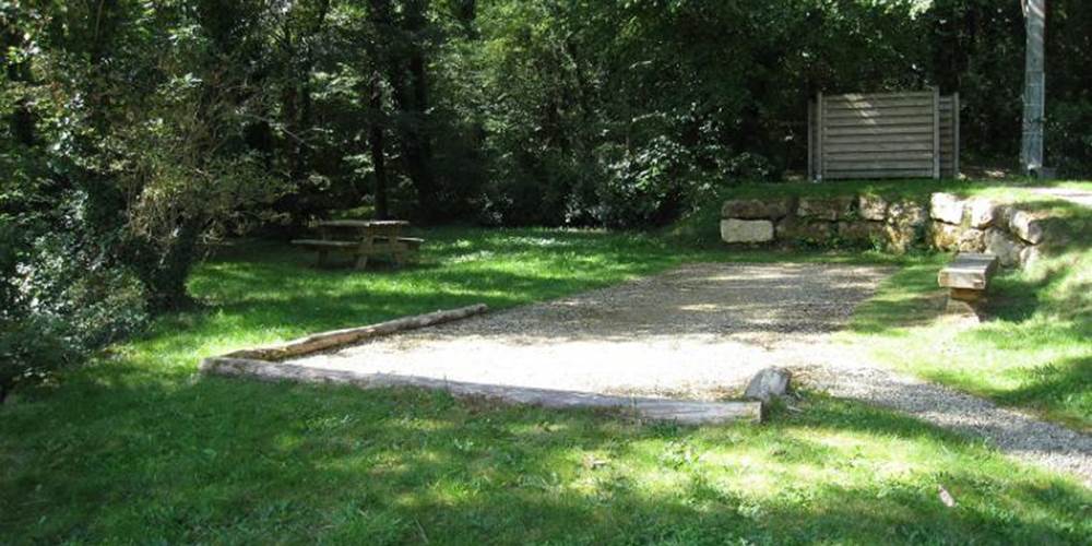 chalets-bois-hameau-borie-gite sarlat petanque