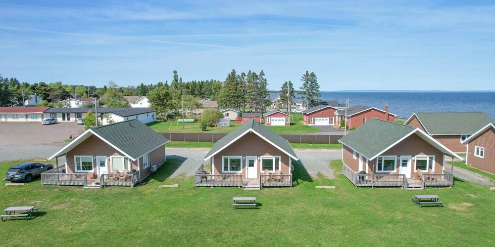 Motel & Chalets l'Acadien vue sur mer