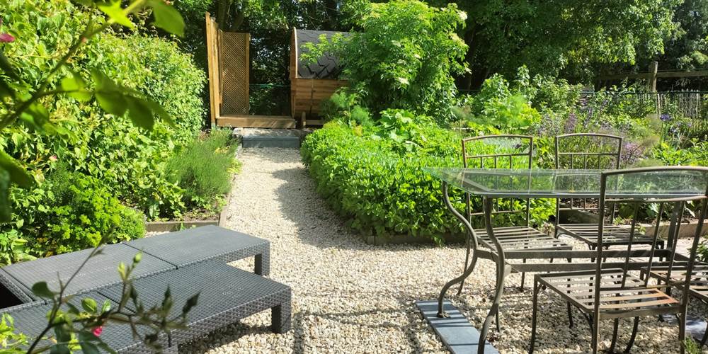 Sauna jardin - extra prix