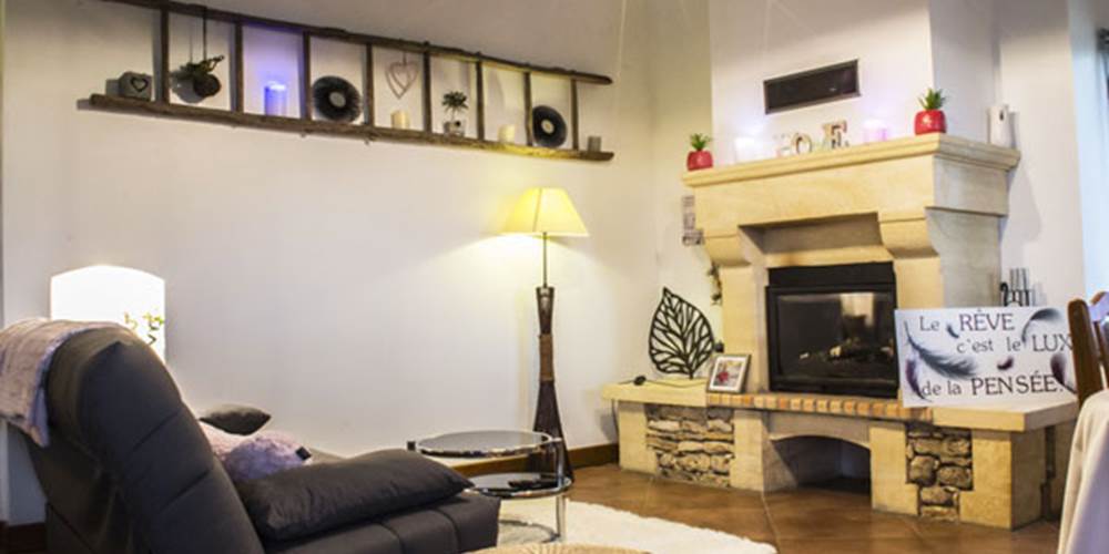 Salon avec insert
