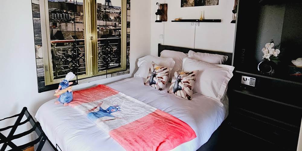 Lit double Ratatouille Disney avec Dressing