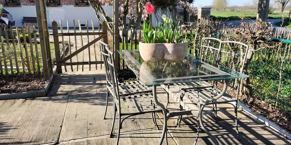 Jardin devant - tuin vooraan