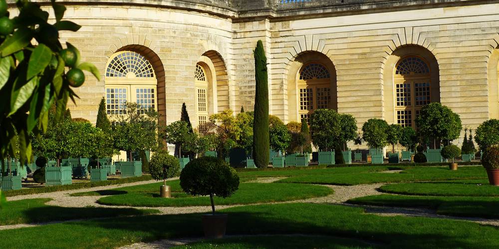 Château, jardin de l'orangerie
