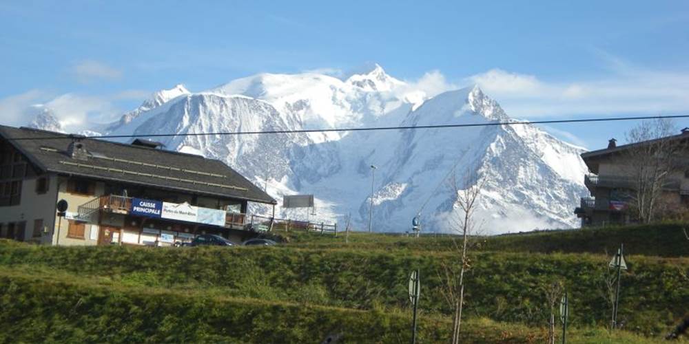 Vue du balcon en été