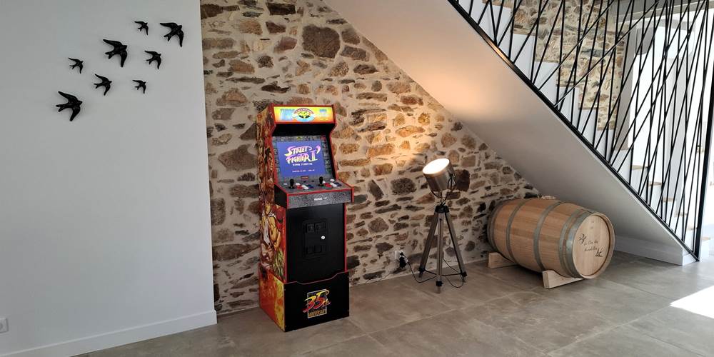 borne d'arcade pour s'amuser clos des hirondelles limousin