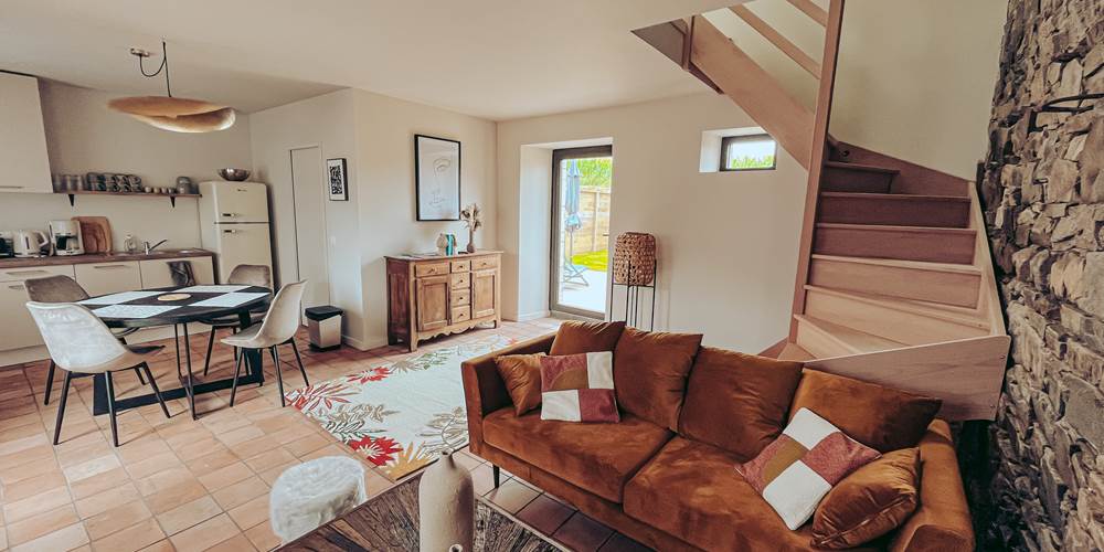 Maison 2 chambres avec piscine Côte de Granit Rose