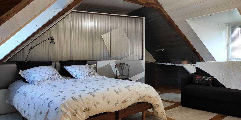 Chambre Carré blanc