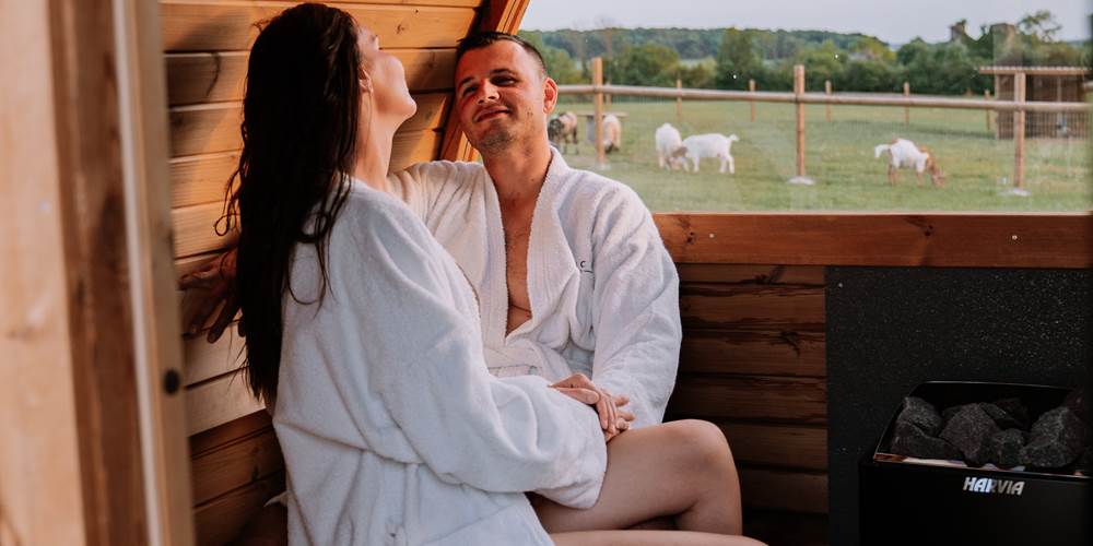 Sauna privé pour un moment à deux