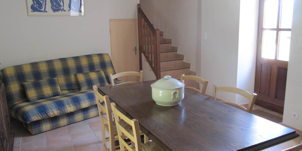 Le séjour avec canapé convertible 2 places