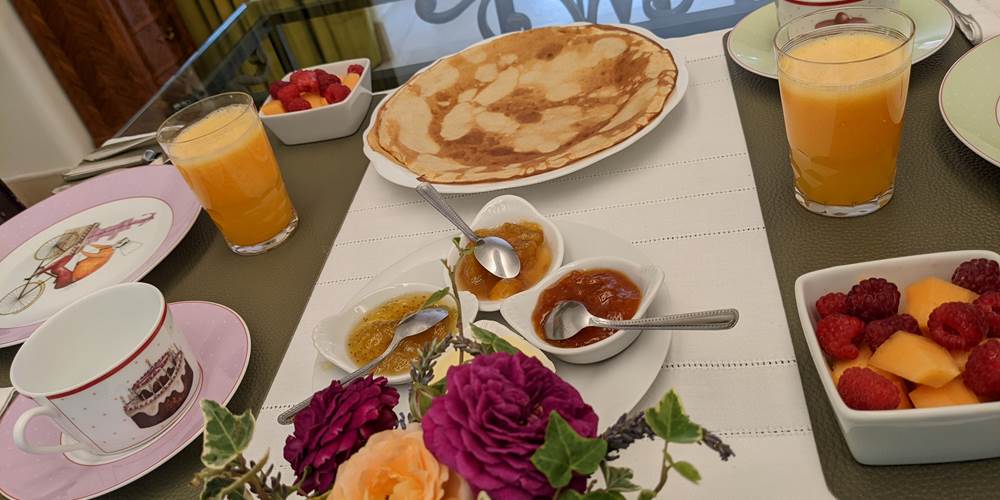 Table du petit déjeuner