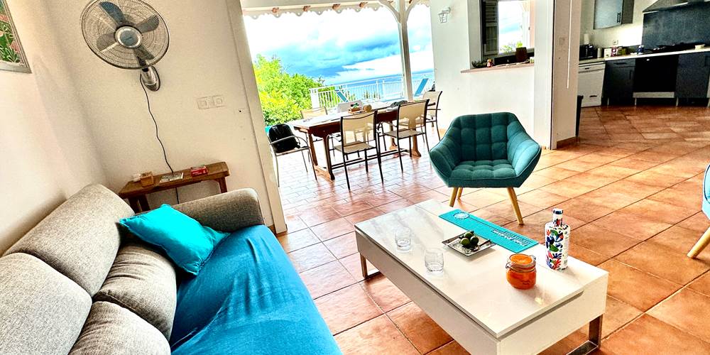 Le salon avec vue mer !