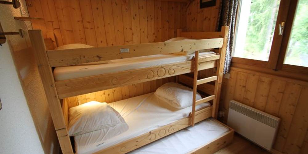 Chambre avec lits superposés