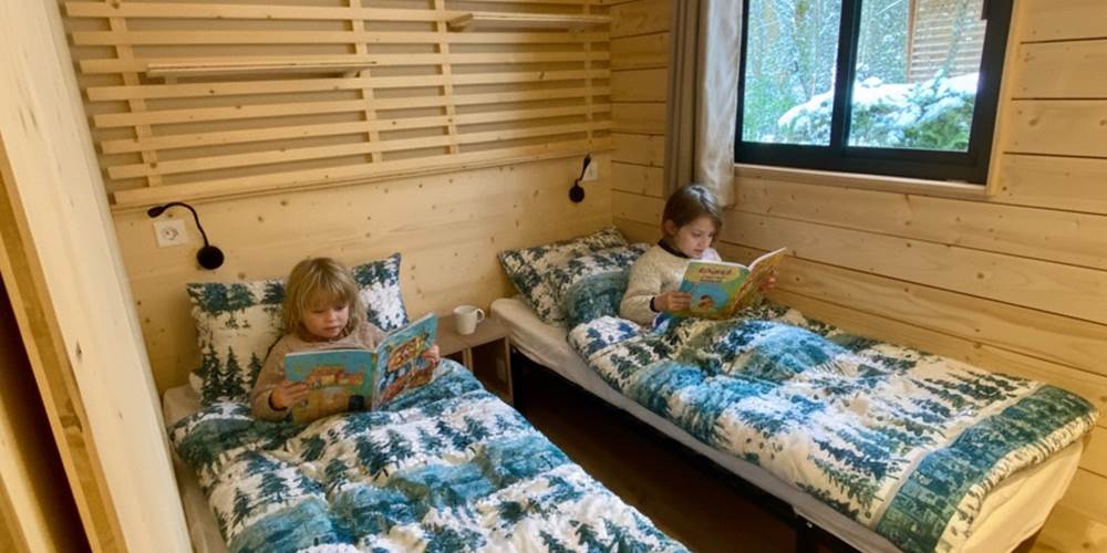 Chambre avec deux lits simple