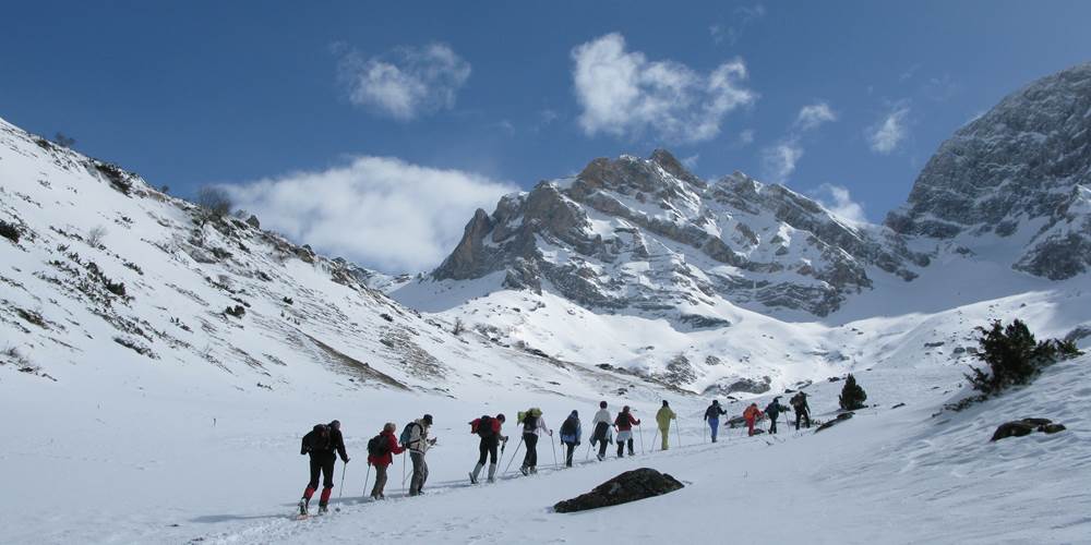 Randonnée à raquettes à Gavarnie