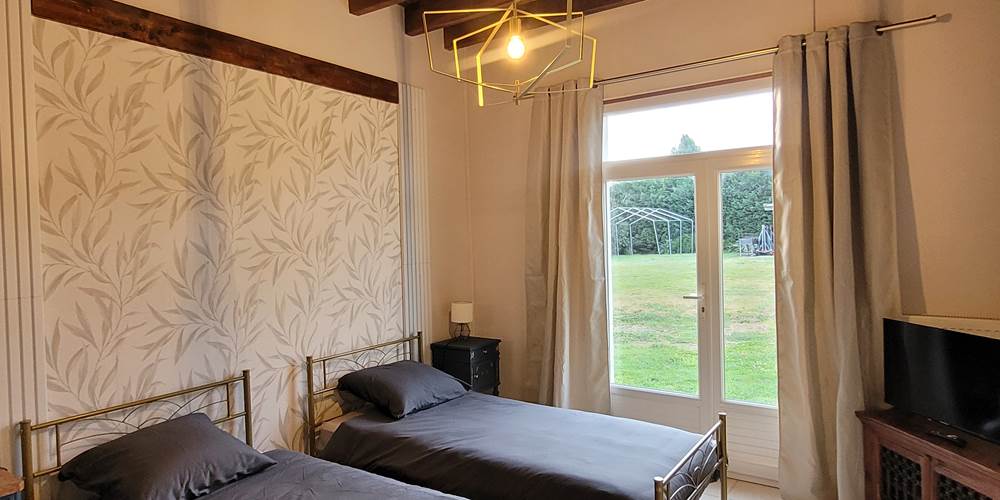 Chambre double au RDC