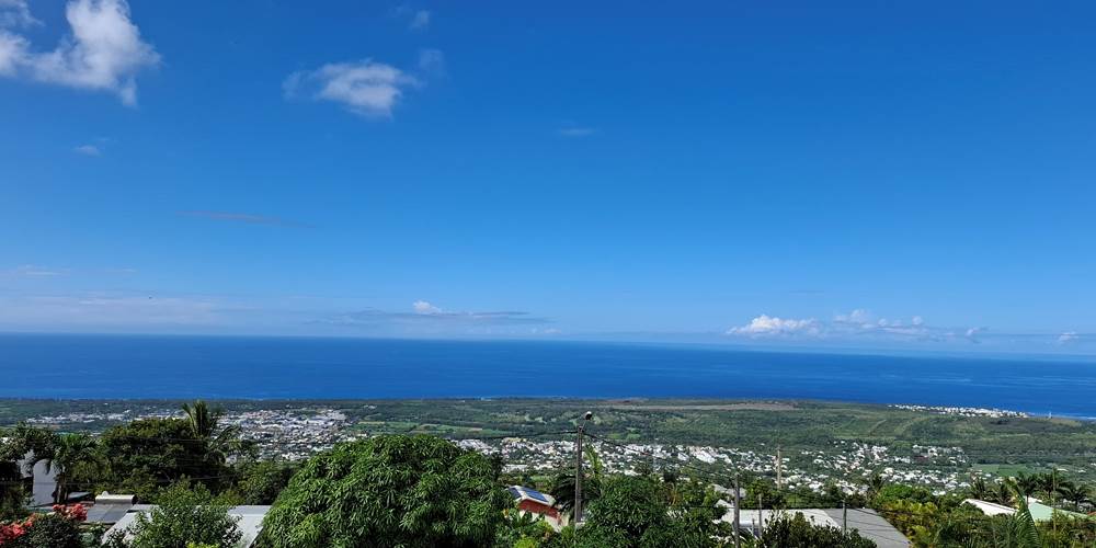 Vue sur l'océan Indien