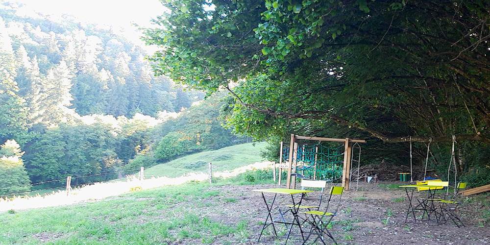 Hameau Les 3 châtaignes coin de´tente