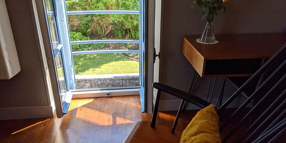 Chambre Olivier vue sur verdure