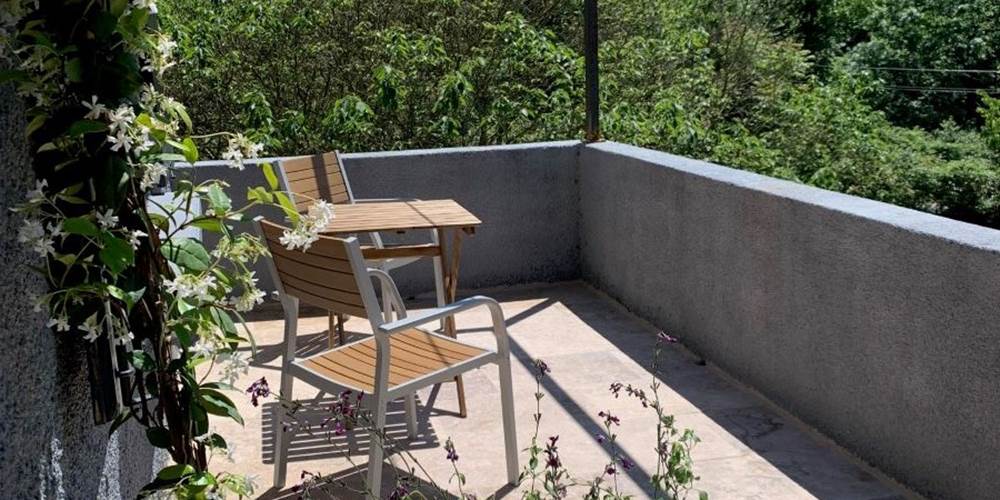 la terrasse de la suite sultan