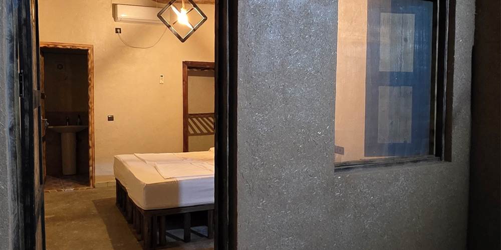 Cozy Traditional Room with Terrace View – Camping Hotel Amerdoul, Icht Tata