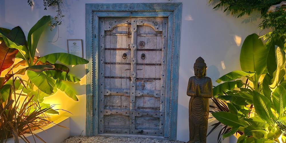 entrée du Jardin des Portes