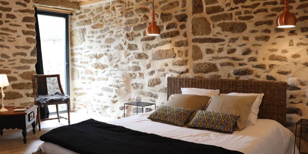 Chambre Ouessant avec son accès directe à la terrasse