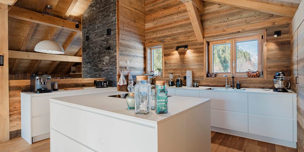 espace cuisine chalet clémence