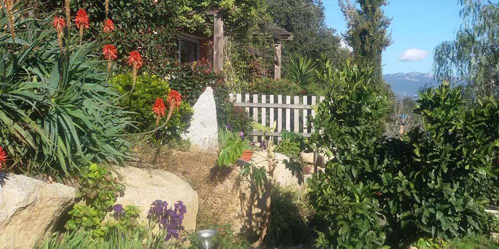 Le jardin de "LA ESCALA"