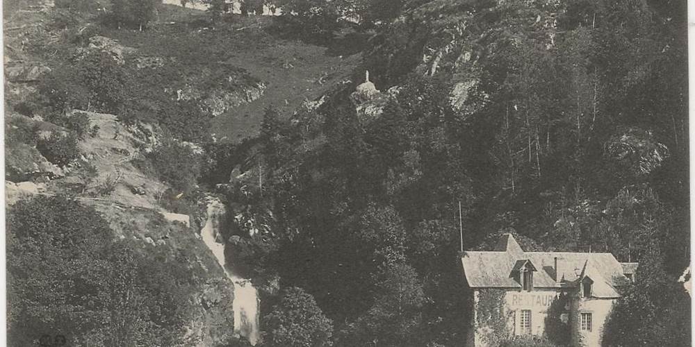 Carte postale vintage histoire parc vuillier correze tourisme tulle 3