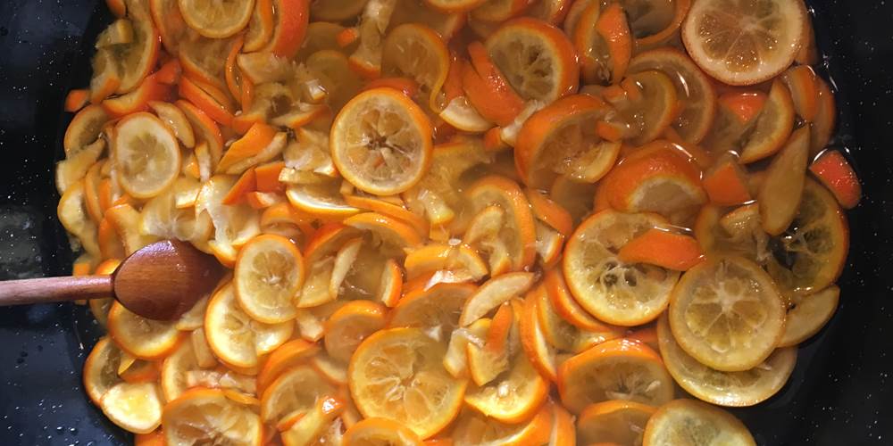 confiture d'oranges amères