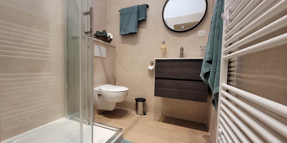 Salle de bain côté forêt