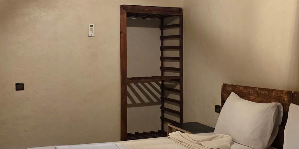 Traditional Double Room with Rustic Design – Camping Hotel Amerdoul, Icht Tata