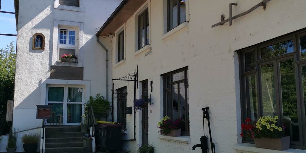 La façade du moulin