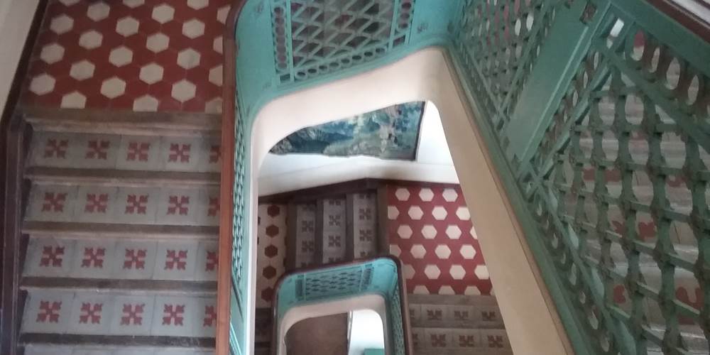 Interior of the château