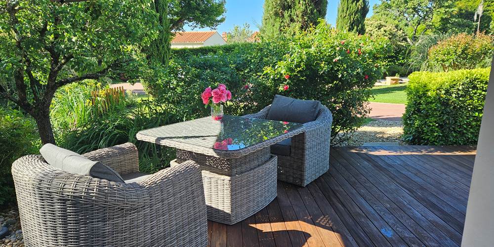 Espace repas exterieur