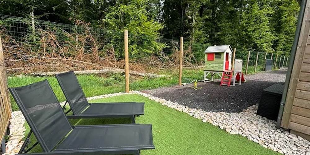 jardin clos et privé de la maison