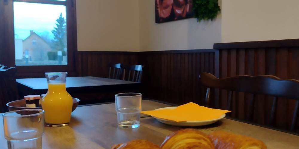 La salle du petit déjeuner