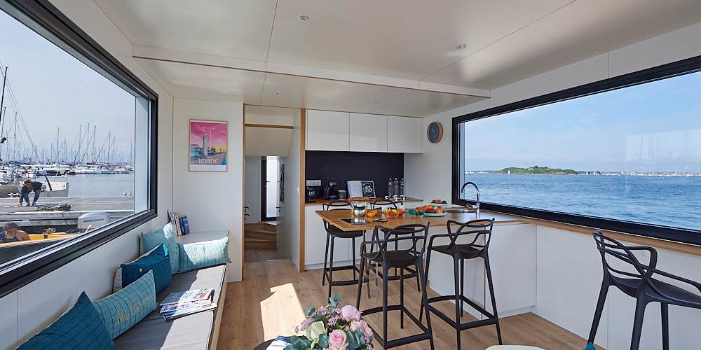 cabine 3 personnes - Lodge boat Lorient