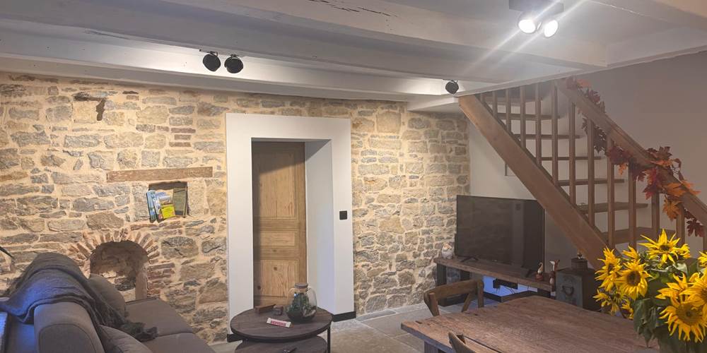 gite-salon-canapé-lit-rustique