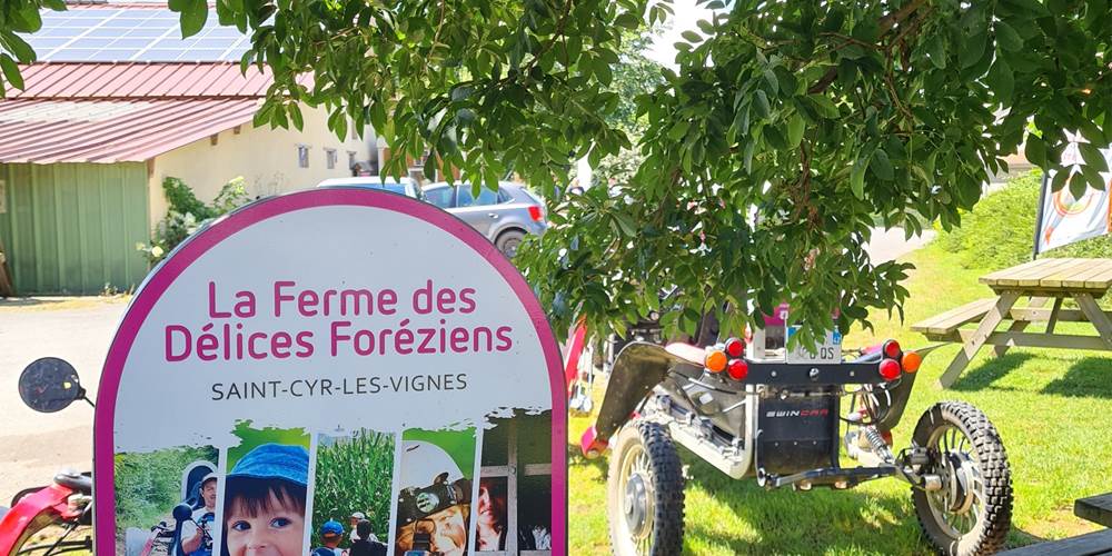 swincar départ fermle des délices