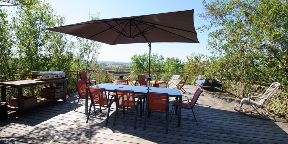 terrasse suspendue 100m2 vue sur les pyrénées