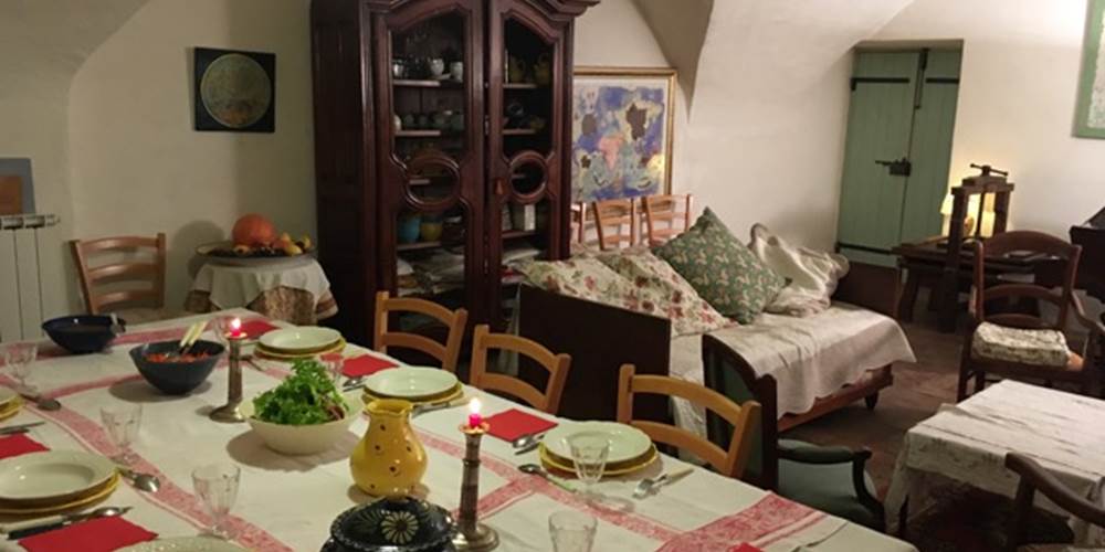 petit-déjeuner au salon