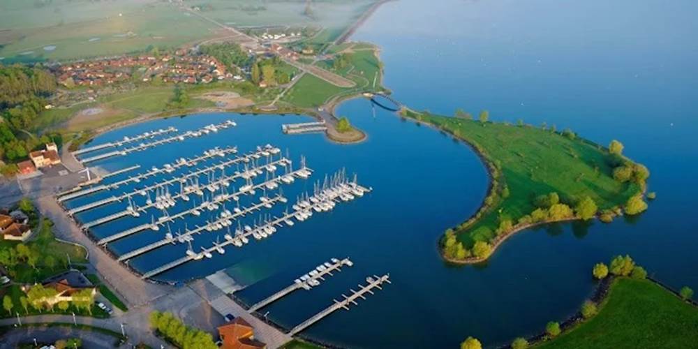 vue aerienne giffaumont champaubert marne / haute marne